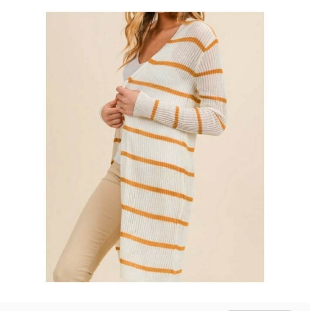 📦 🔆 White* & yellow stripes!